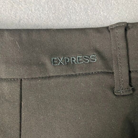 Express Pants 6R Super High Rise Slim Slacks Office Slimming Skinny High Waist - Picture 5 of 12